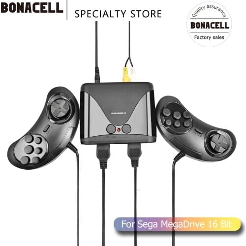 2019 New Retro Mini TV Video Game Console For AVH 16 Bit video Games with 68 Different Built-in Games Two Gamepads AV Out L50