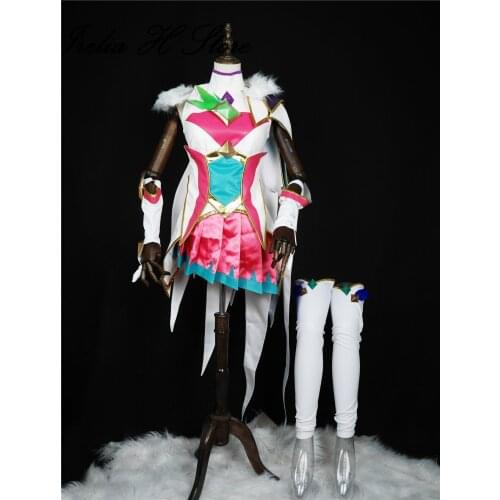 Customized LOL Star Guardian Xayah Cosplay Costume with props shoes Halloween Christmas costumes