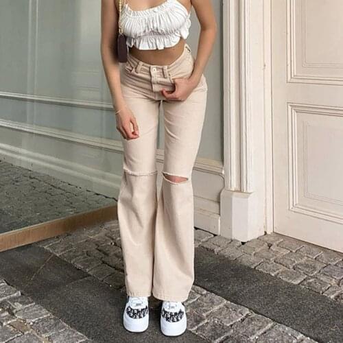 Женские прямые джинсы JAYCOSIN China At AliExpress