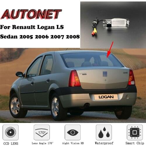 AUTONET Backup Rear View camera For Renault Logan LS Sedan 2005 2006 2007 2008 2009 /parking Camera or Bracket
