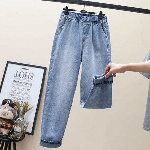 LOKEDIKE Women's Trousers Harem Pants