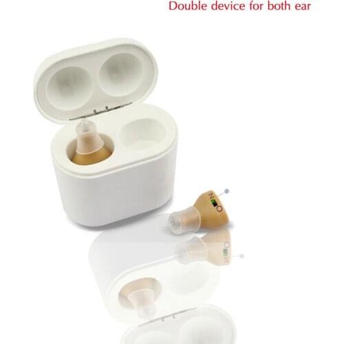 Mini Hearing Aids Sound Amplifier Ear Care Tools Rechargeable Adjustable Hearing Aid For The Elderly/Hearing Loss Patient R-102