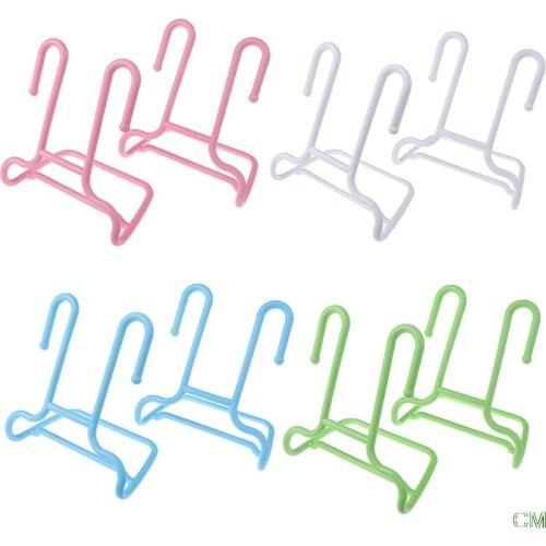 New 2PCS/Set Multi-Function Shelf Drying Rack Shoe Rack Stand Hanger Children Kids Shoes Hanging Storage Wardrobe Organizer