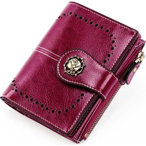 New Women Leather Wallets Female Fashion Purses Female Short Hasp Wallet Ladies Money bag Coin Card Holder Clutch Moda Mujer