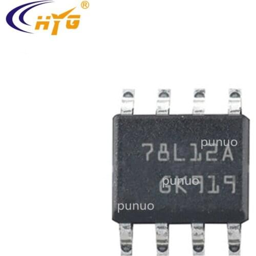 Original Authentic L78L12ACD13TR Encapsulation SOP8 Three-termina Positive Voltage Regulators 100 mA