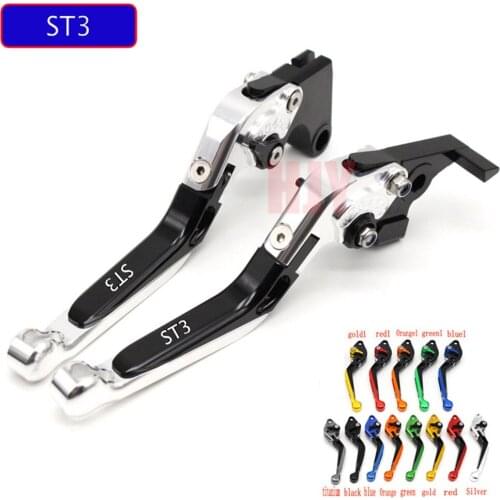 For Ducati ST3/S/ABS ST 3 2003-2007 CNC Adjustable Folding Extendable Motorbike Motorcycle Brake Clutch Levers 13 Colors