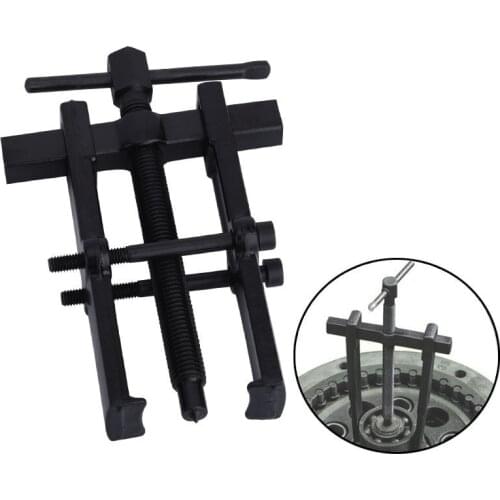 Black Plated Two Jaws Gear Puller Armature Bearing Puller Forging Extractor Installation Remove Tools