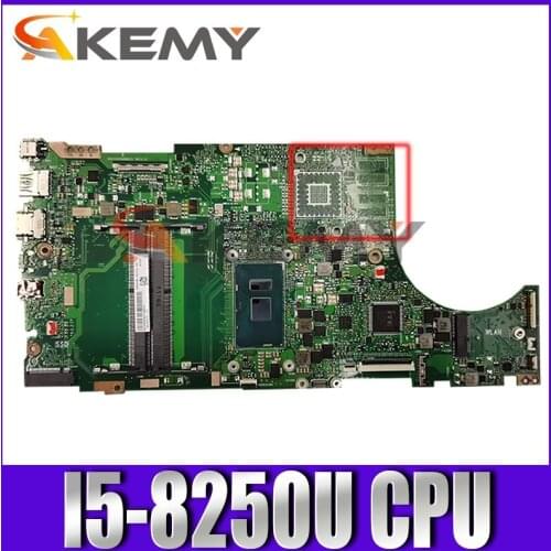 X510QA Motherboard W/ I5-8250U For Asus X510QA X510QR X510Q X510 Laptop Motherboard X510QA Mianboard