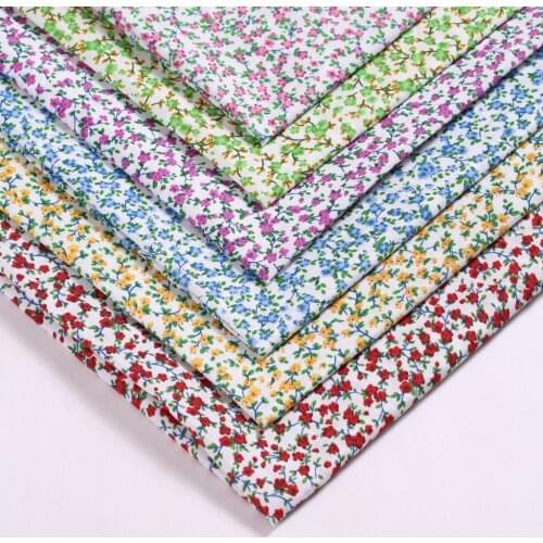 100*150cm Morning Glory Printed Fabric DIY Childrens Wear Cloth Make Bedding Quilt Decoration Home