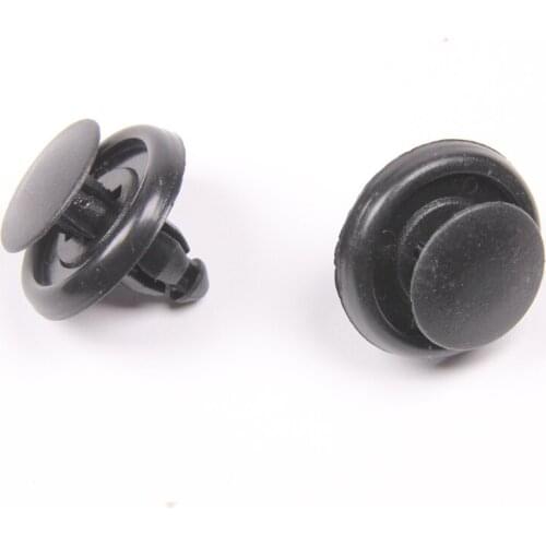 20Pcs/lot Black 7mm Hole Interior Trim Panel Car Retainer Fastener Rivets Clips
