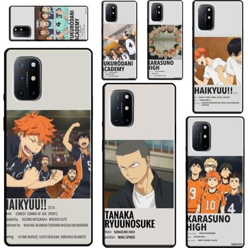 Anime Haikyuu Love Volleyball For Realme C3 C11 C15 C21 GT Neo Q3 6 7 8 Pro Phone Case For OnePlus 8 7 9 Pro Nord 7T 8T