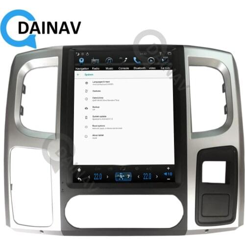 Android Car Radio Autoradio DVD Multimedia Player For-Dodge RAM 1500 2009- 2019 Car Stereo vertical screem Auto audio