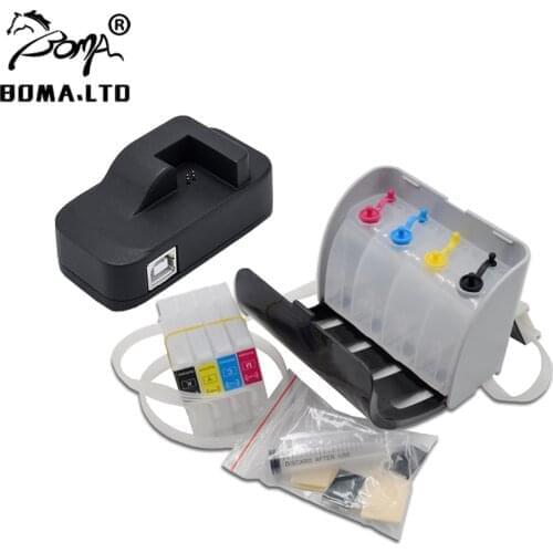 BOMA.LTD Bulk Ink Ciss Cartridge LC3013 LC3011 For Brother MFC J491 J497 J890 J895 DCP J572 J772 J774 With Chip Resetter