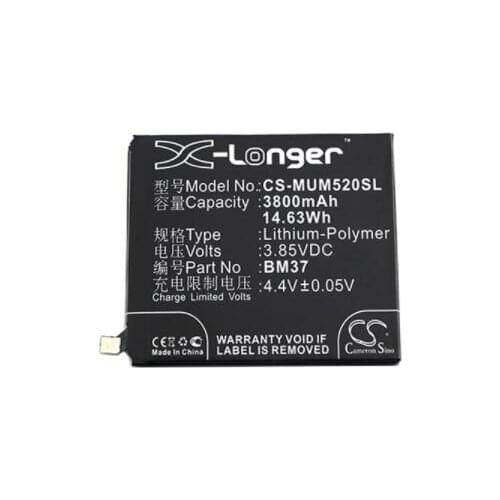 Cameron Sino 3800mAh battery for XIAOMI Mi 5s Plus ( International Version ) BM37 ( International Versino )