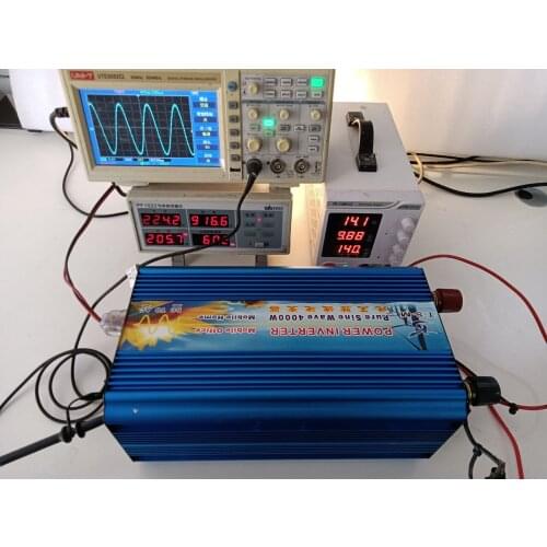Digital display 4KW 4000W 48V TO 100V 110V 50HZ Off Grid Pure Sine Wave Inverter