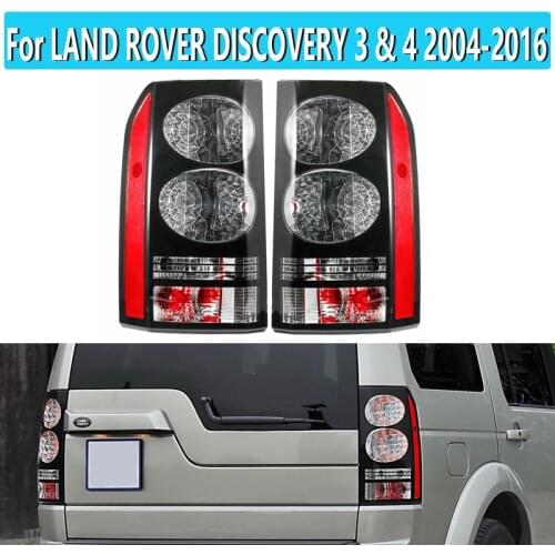 LR052395 LR052397 Car Rear LED Tail Light Brake Lamp Signal with Bulb For LAND ROVER DISCOVERY 3 4 2004-2016