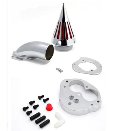 Chrome Spike Air Filter Intake Cleaner Kits For Kawasaki Vulcan 1500 1600 Motorcycle
