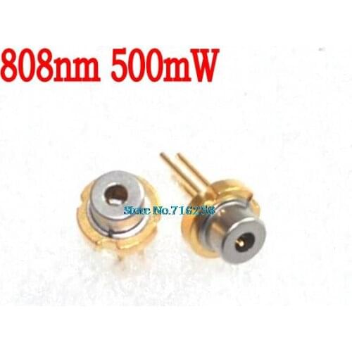808nm 500mW 5.6mm TO-18 Infrared IR Laser Diode No PD