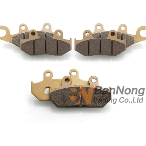 For Suzuki Burgman Skywave 400 AN400 AN400A AN400S AN400Z 2007-2018 Front Rear Brake Pads Set