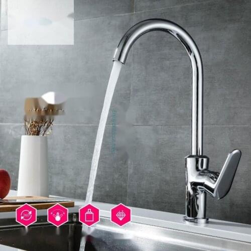Brass Kitchen Faucet Drawing Process Rotating Basin Faucet 360 Degree Rotating Hot And Cold Water Faucet