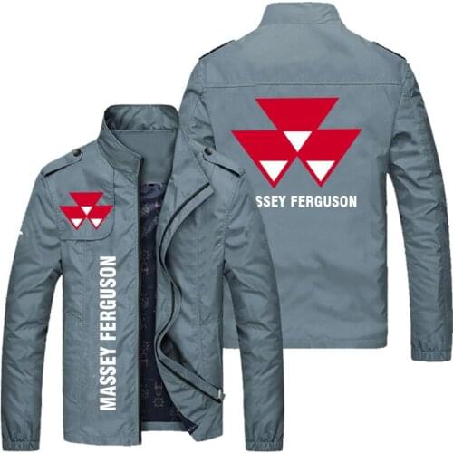 2021 mens jacket European and American style fashion jacket motorcycle printing stand-up collar zipper top baseball uniform