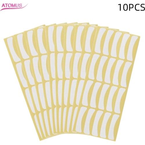 10pcs Eye Pads Lash Extension Supplies Grafting Eyelashe Tools Lashes Mink Extensions Extensao De Cilios De Cils Pad Makeup Tool