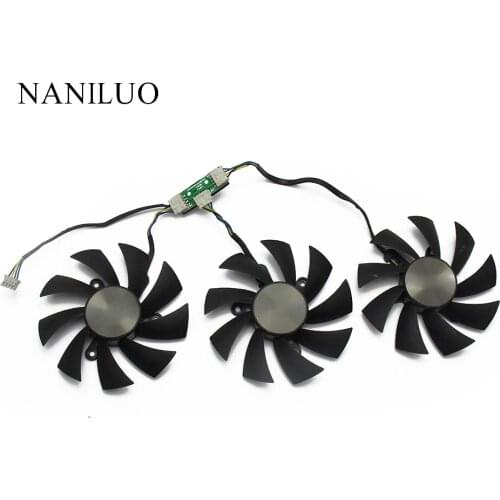 New Original for ZOTAC GTX1080Ti AMP EXTREME 11G Graphics card cooling fan GA92S2U DC12V 0.46A