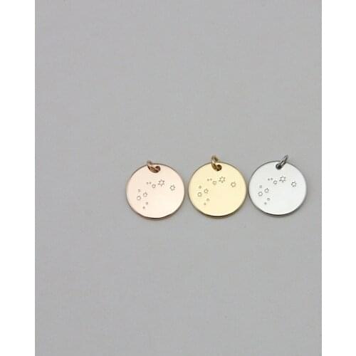 Oralevin Women's Pendants Zodiac Signs