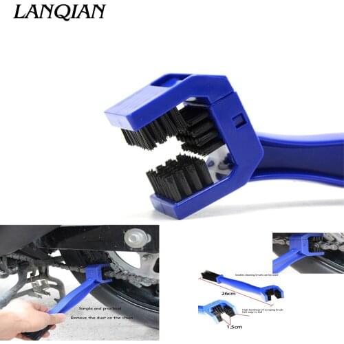 Universal Motorcycle Bike Chain Maintenance Cleaning Brush For Ducati Diavel/Carbon/XDiavel/S GT 1000 GT1000