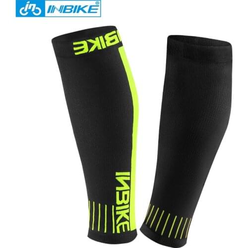 INBIKE Cycling Leg Warmers Compression Leg Protector Sleeves Outdoor Sports Safety Soccer Running Leggings Breathable Elastic