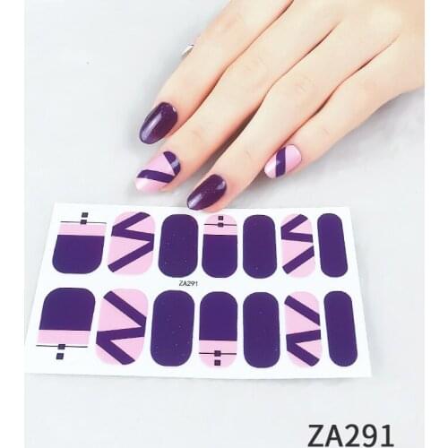 1Pcs Full Cover Gel Polish Nail Sticker Decals Tool Nail Art Paper Decoration Manicure Tattoos 3D DIY Nail Art Accessories