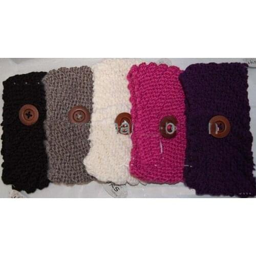 2018 Headband Scarf Handmade Knit Winter Warm Headwrap crochet 50pcs free shipping