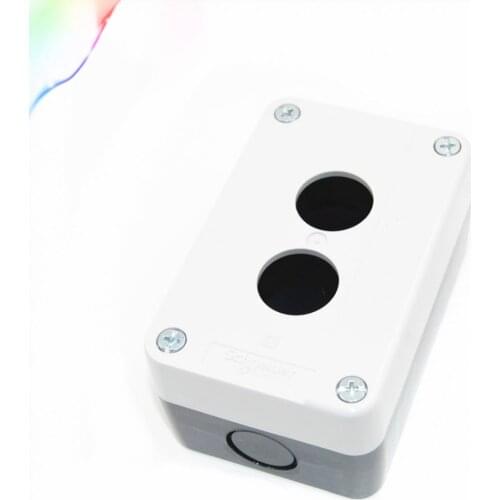 22mm XAL-B02 Equipment Urgent Emergency Stop Push Button Switch Box IP65 Gray plastic box for NP4 NP2 XB LA38