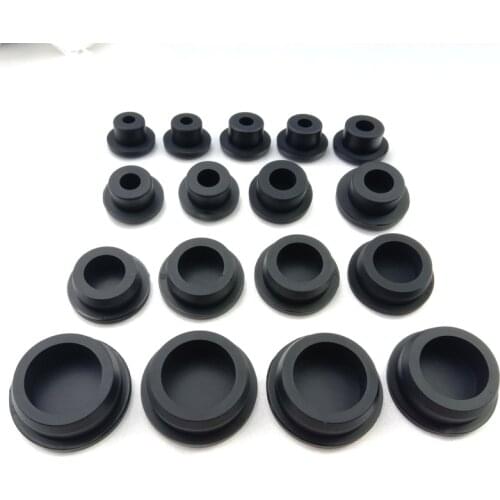 Black Silicone rubber plug with Environmental protection material for blocking any round hole 40mm45mm50mm55mm60mm65mm70mm