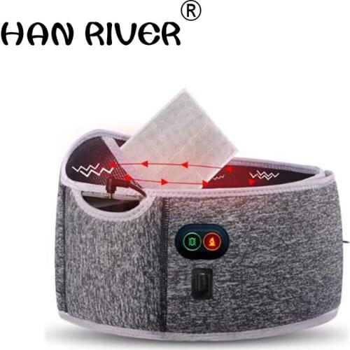 Electric heating belt warm heating charging the waist waist dish outstanding main vibration massager J2189
