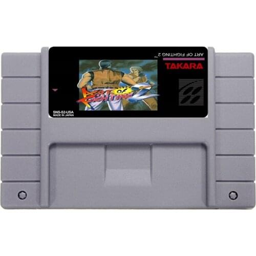 Hot Selling 16bit 46pin Super Game Card - Art Of fighting 2