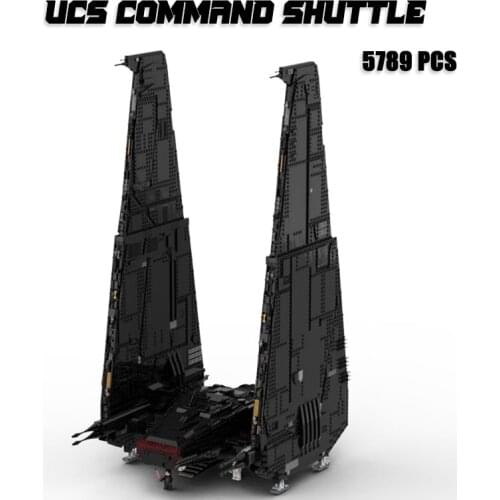 5789Pcs Parts NEW MOC Star Command Shuttle Building Big Model Blocks Bricks DIY Toys Gifts