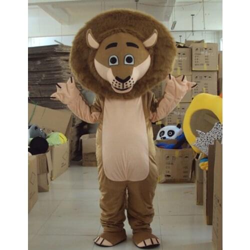 Lion Mascoct Custom Fancy Costume Anime Cosplay Kits for Halloween Party Event