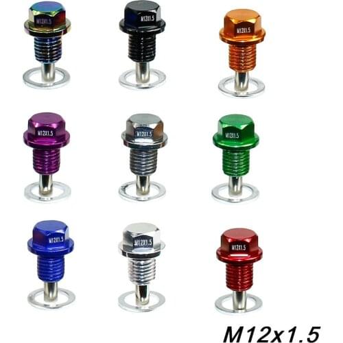 M12*1.5MM Magnetic Oil Drain Plug Magnetic Sump Drain Nut Oil Drain Bolt /Oil Sump drain plug