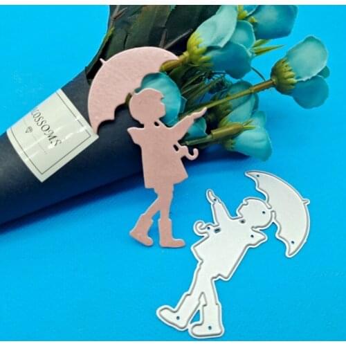 Boy Metal Cutting Dies Stencil DIY Scrapbooking Album Paper Card Template Mold Embossing Decoration