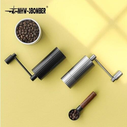 MHW-3BOMBER Sparrow S1 Manual Coffee Grinder Al-Alloy And Stainless Steel Barista Tools Grinding Powder Machine Latte Espresso