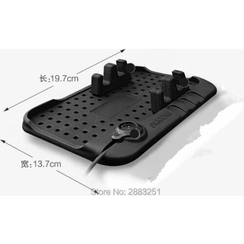 Multi-functional Car Navigation Mobile Phone Anti-Slip Mat USB Charger for mazda 3 6 2 5 CX-5 CX-7 CX-3 323 ATENZA Accessories