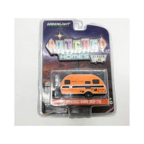 GreenLight 1:64 2017 Winnebrgo Winnie Drop 1710 Alloy Metal Diecast Cars Model Toy Vehicles For Children Boy Toys gift