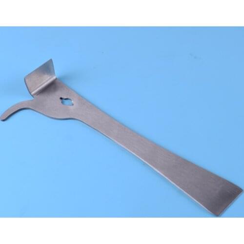 Stainless Steel Silver Bee Hive Scraper Claw Pry Beekeeping Tool Fit for Beekeeper Leveraging Sub-cover
