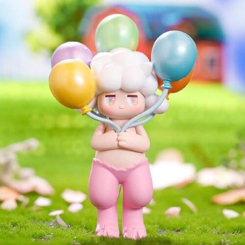 Original POPMART Pan Shen Meng Pet Baby Series Blind Box Toy Doll Queen Style Cute Anime Character Birthday Surprise Gift
