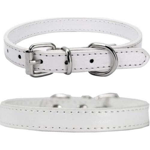 Colorful Cat Dog Necklace Cat Collar Adjustable Buckle Collar Faux Leather Lovely Shape Cat Small Dog Accessories Pet Supply