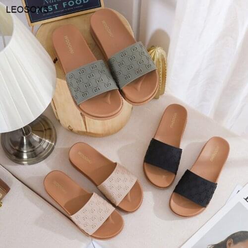 2021 New Roman Sandals Summer Ladies Slippers Trend Casual Flat Bottom Increased Word Strap Sandals Women