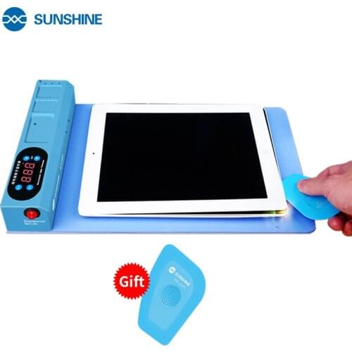 SUNSHINE S-918E LCD Screen Separate Heating Stage Pad For Mobile Phone Tablet LCD Screen Repair Kits Separating Tool