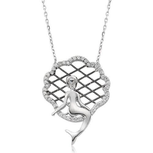 Silver Sea Daughter Lady Necklace