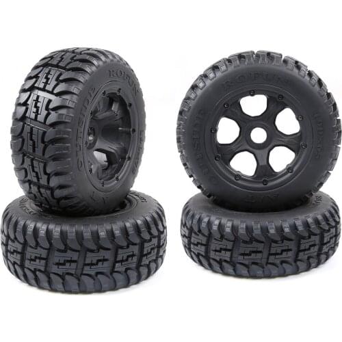 All-terrain tires assembly for ROFUN ROVAN HPI KM BAJA 5T 5SC
